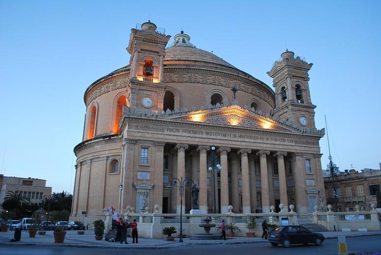 The cathedral in Rabat